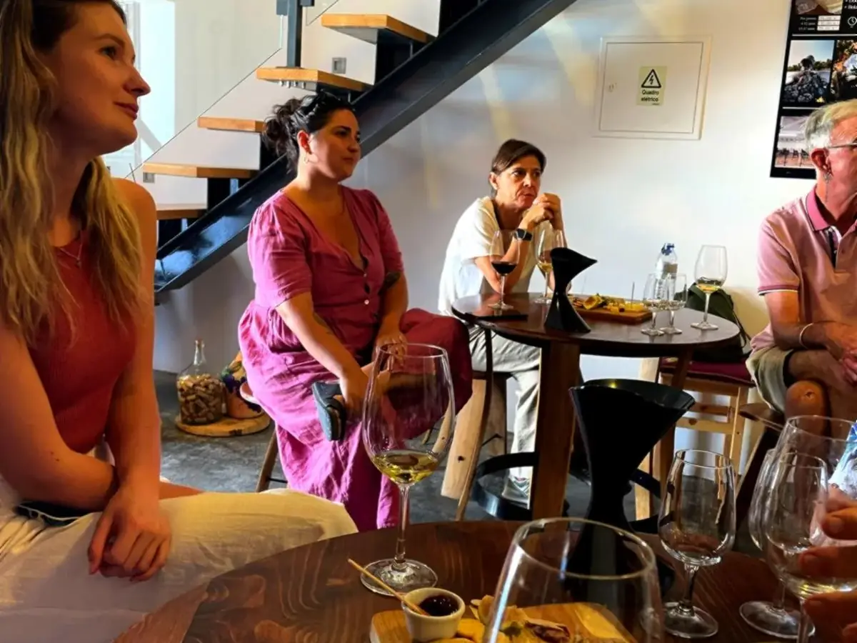 Wine tasting experience at Fernão Pó winery in Setúbal, Portugal